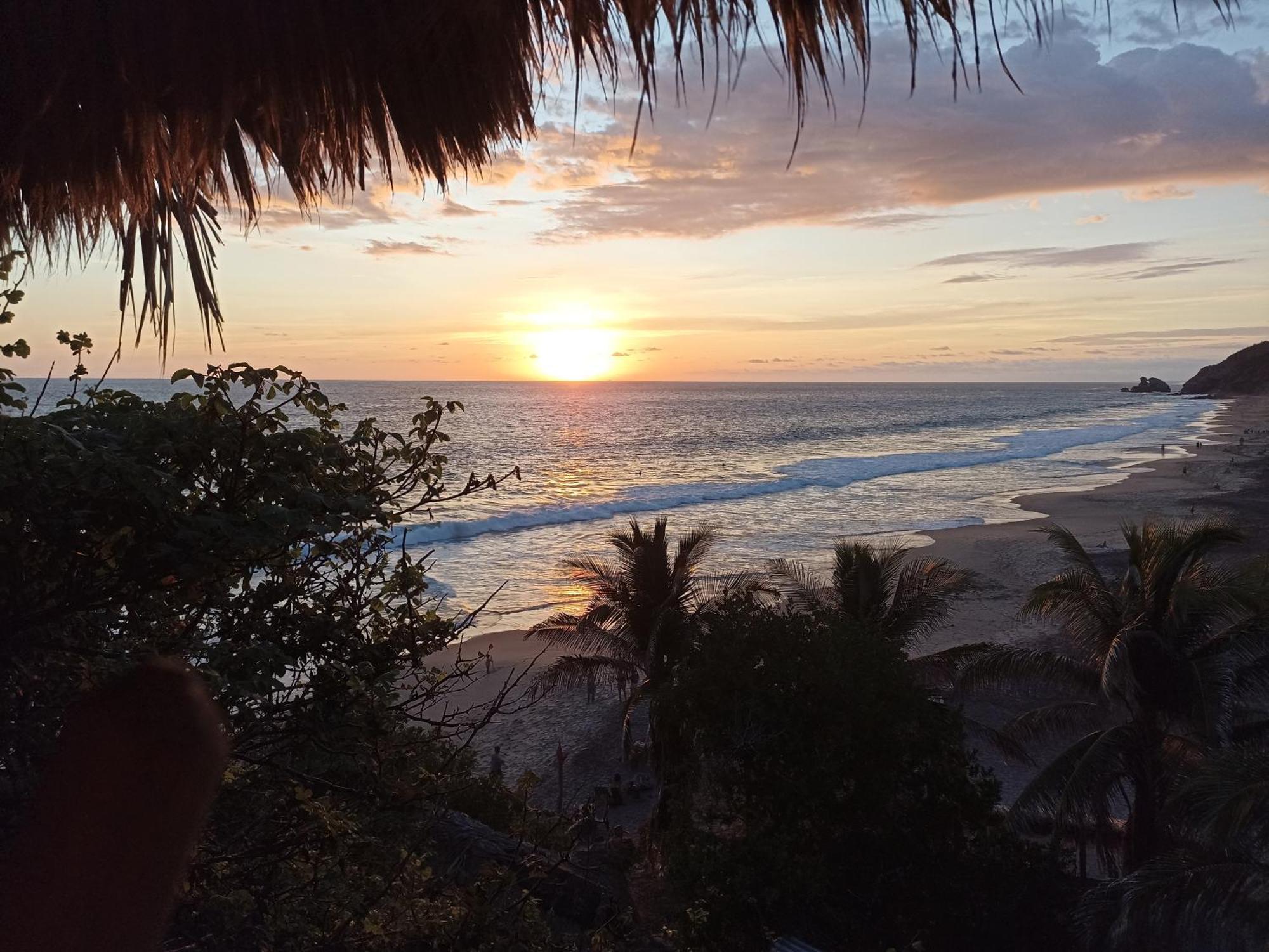 Punta Sur, Frente Al Mar Y El Atardecer Hotel Mazunte Exterior foto